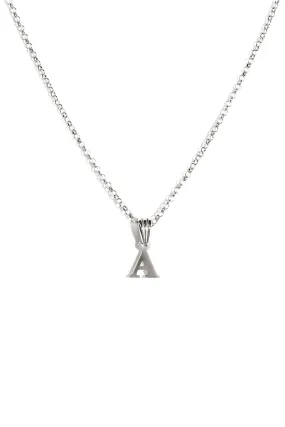 Alphabetic Pendant in Silver