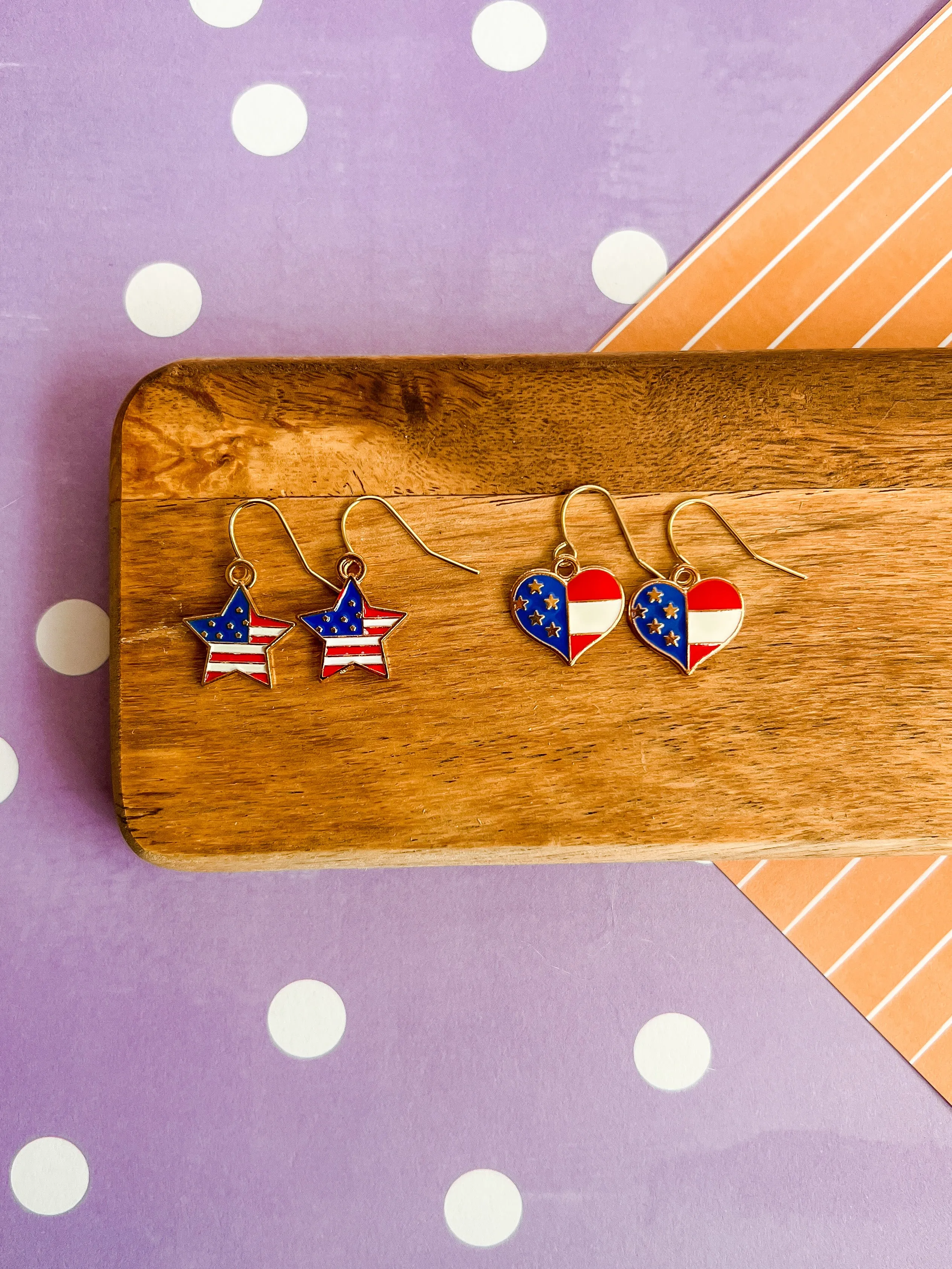 Americana Necklace and Earrings