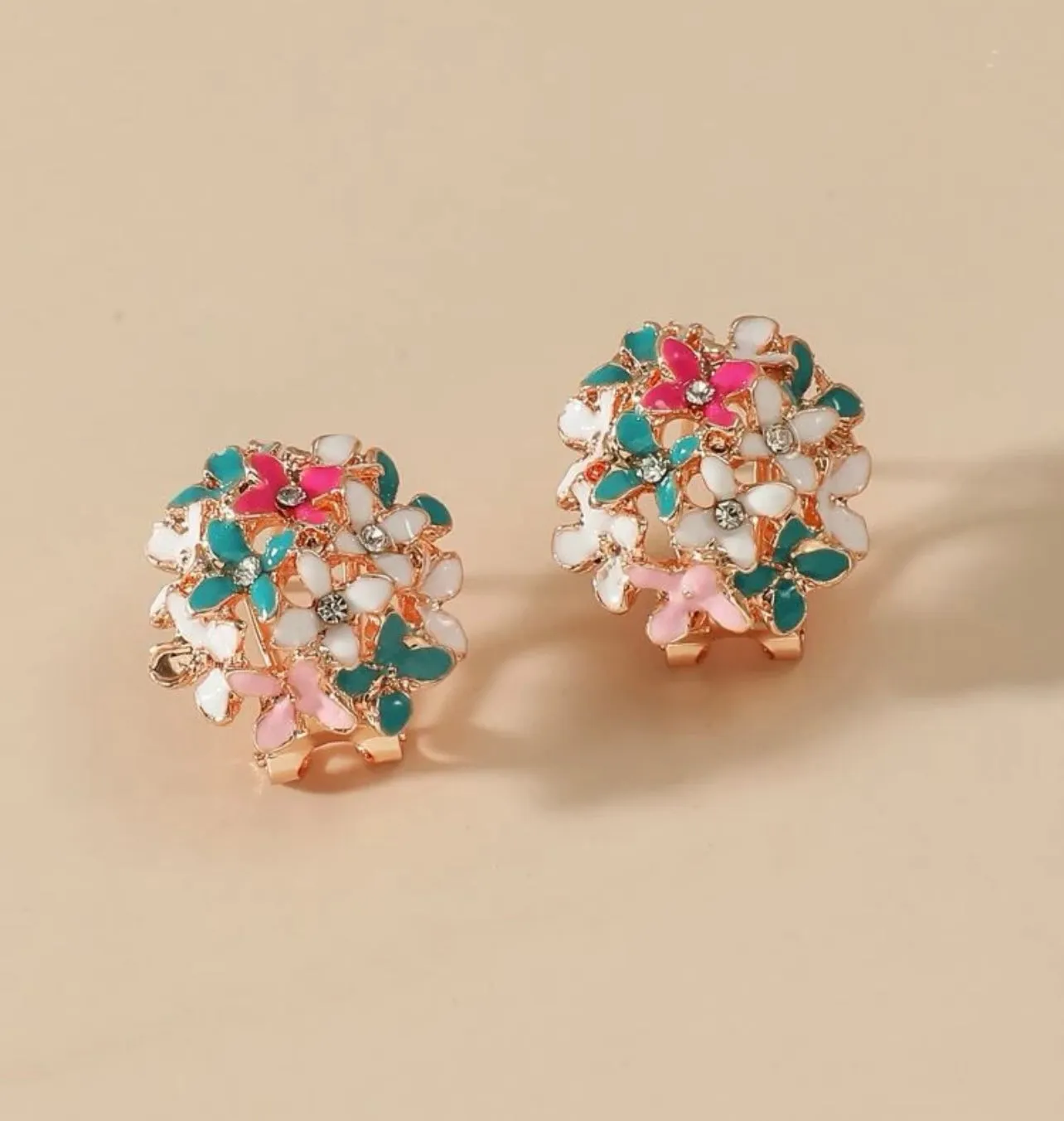 Beautiful Summer Flower Earrings