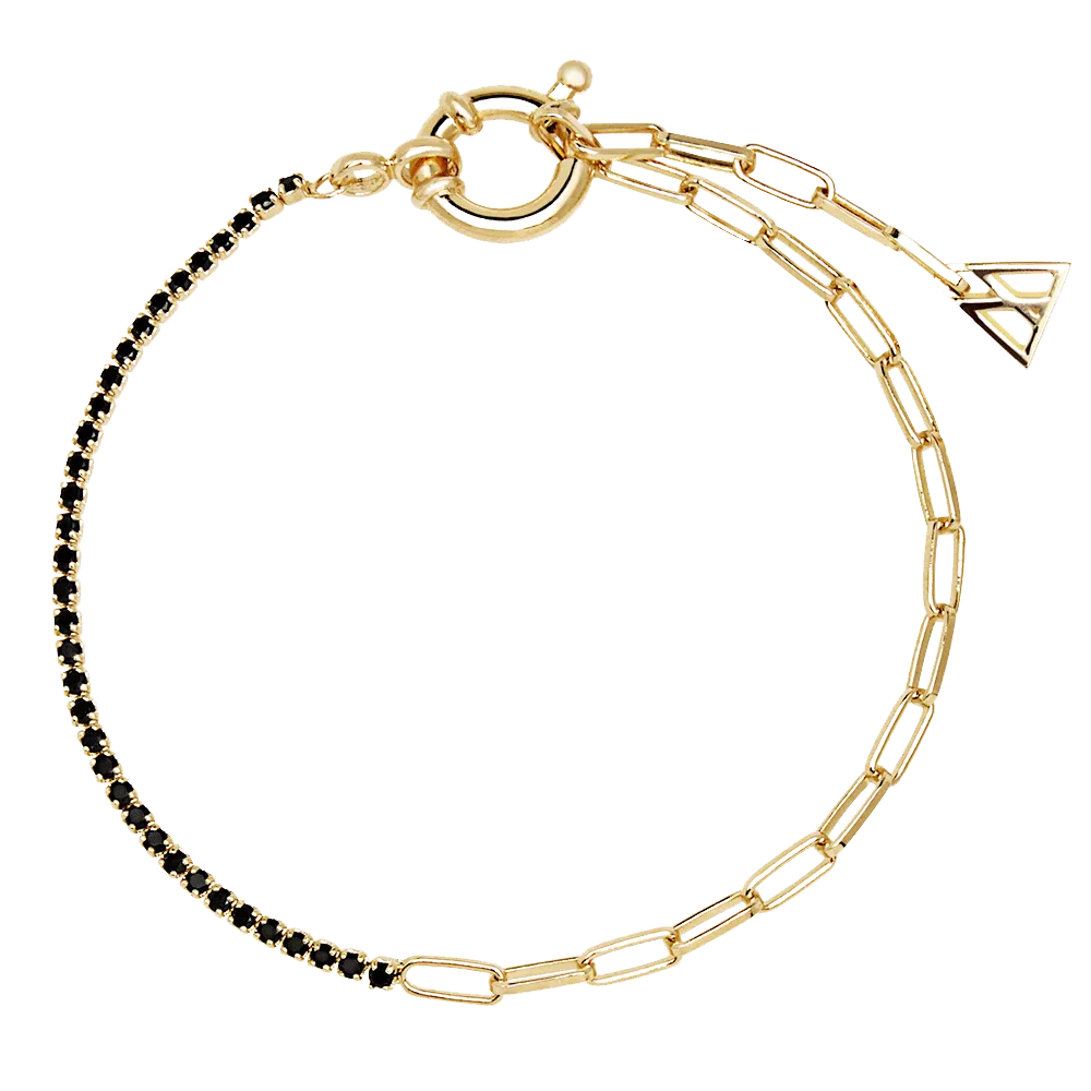 Black Mirage gold bracelet