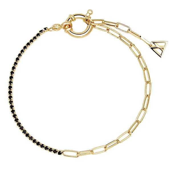 Black Mirage gold bracelet