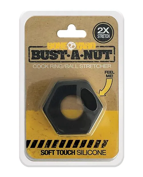 Bust-A-Nut Cock Ring / Ball Stretcher