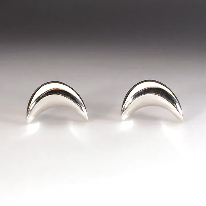 Crescent Earrings- Chubby