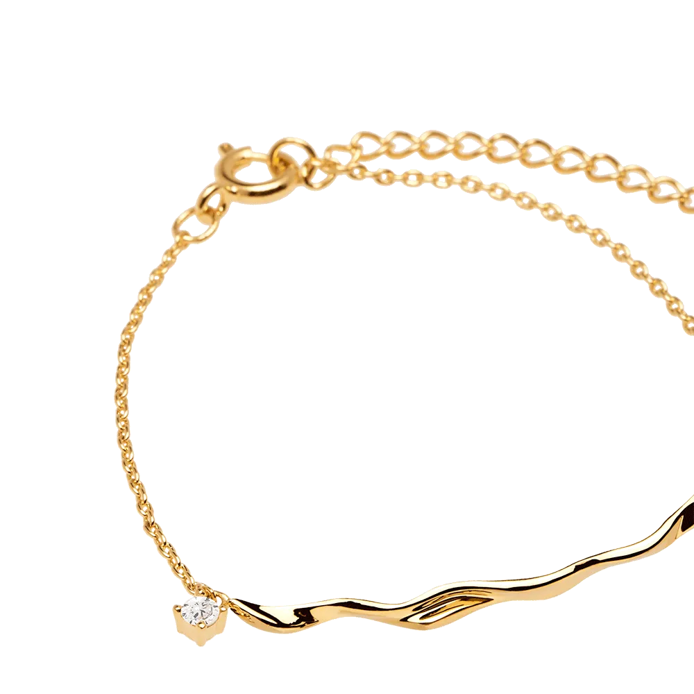 Haru gold bracelet