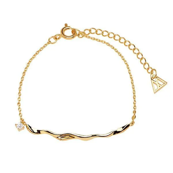 Haru gold bracelet