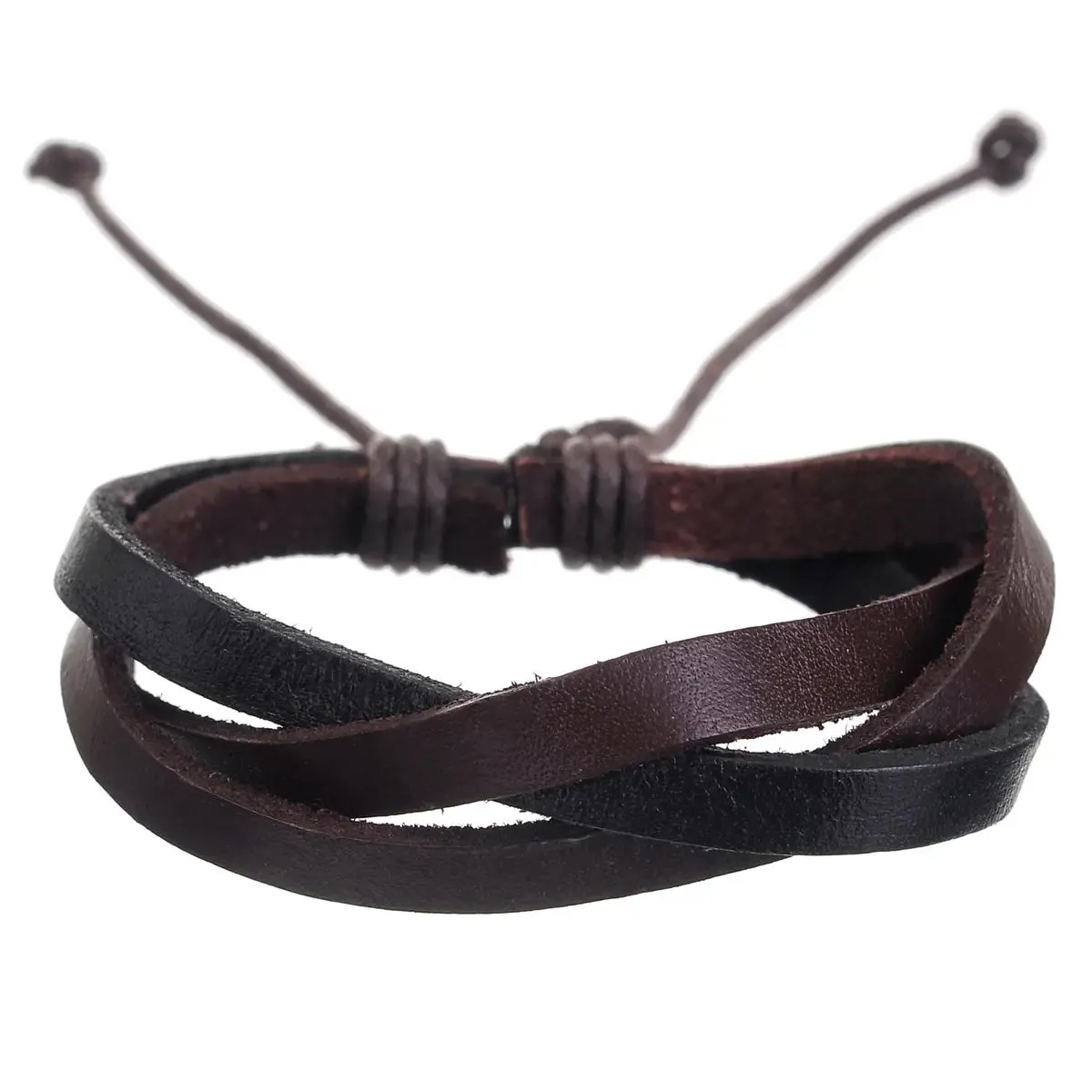 Mad Man Leather Tie Bracelet - Multiple Styles