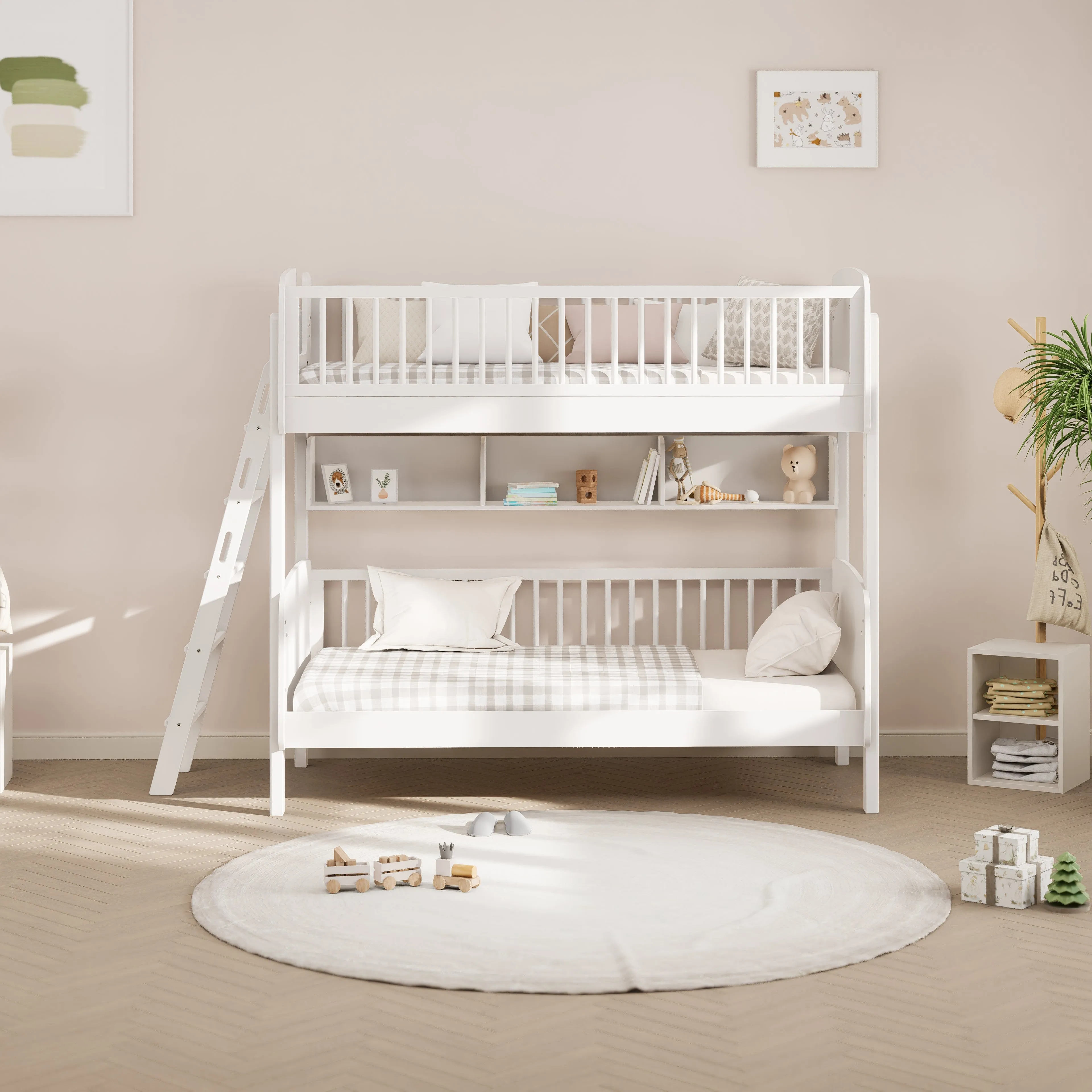 Matilda Single Bunk Bed   Ladder