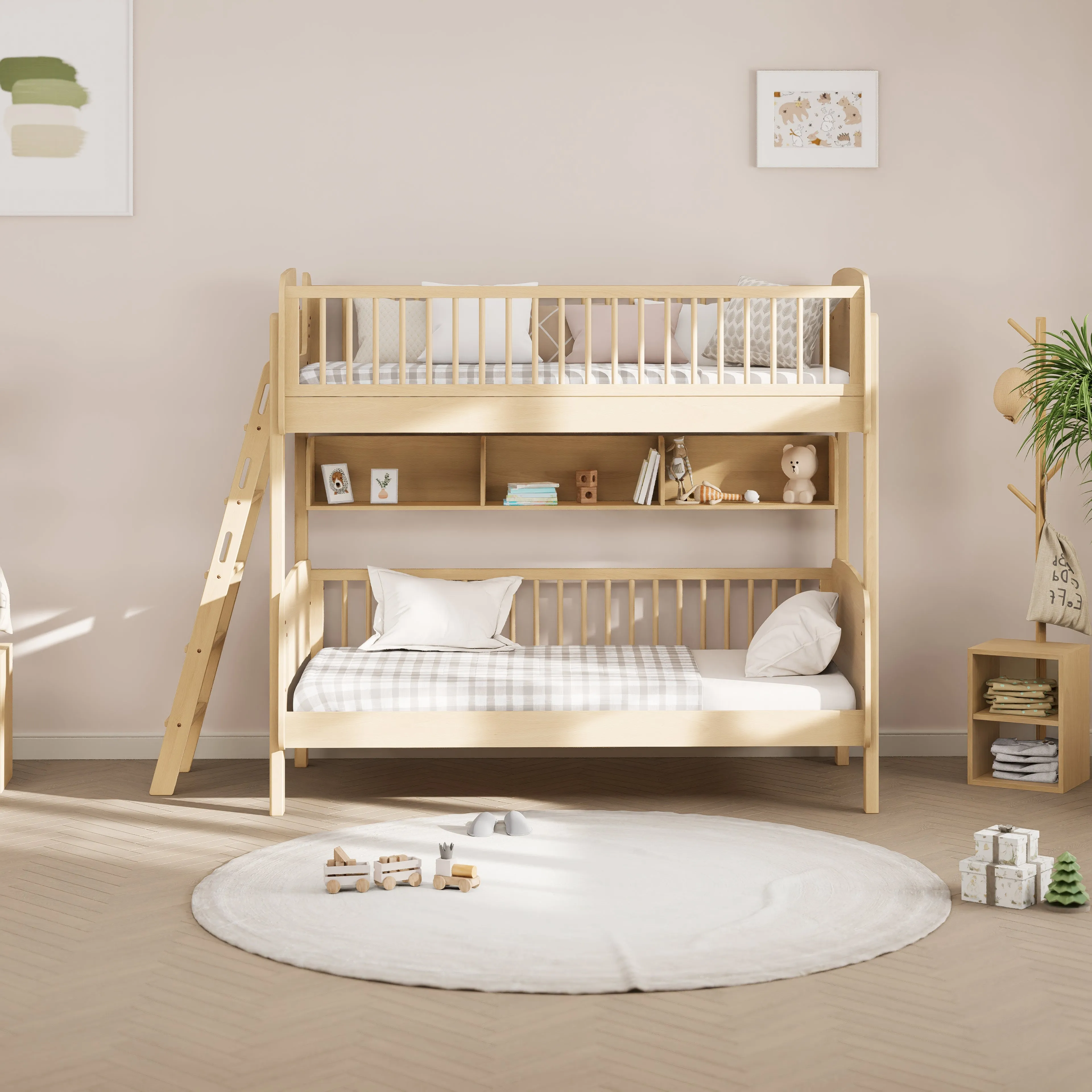 Matilda Single Bunk Bed   Ladder