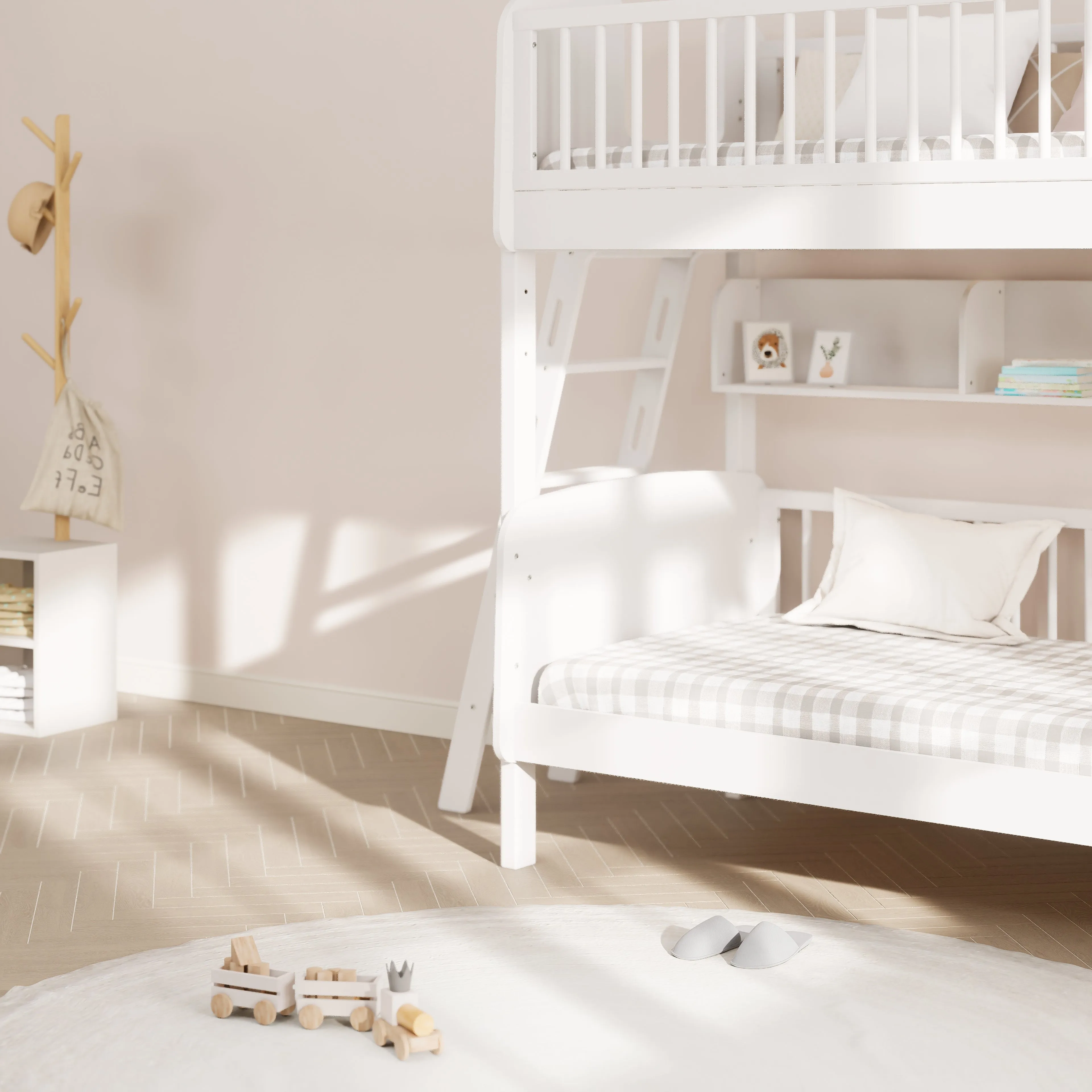 Matilda Single Bunk Bed   Ladder