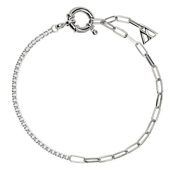 Mirage silver bracelet