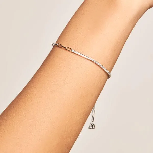 Mirage silver bracelet