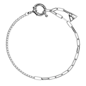 Mirage silver bracelet