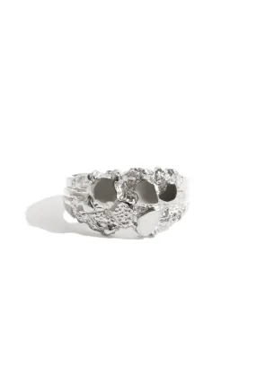 Nugget Ring in Silver