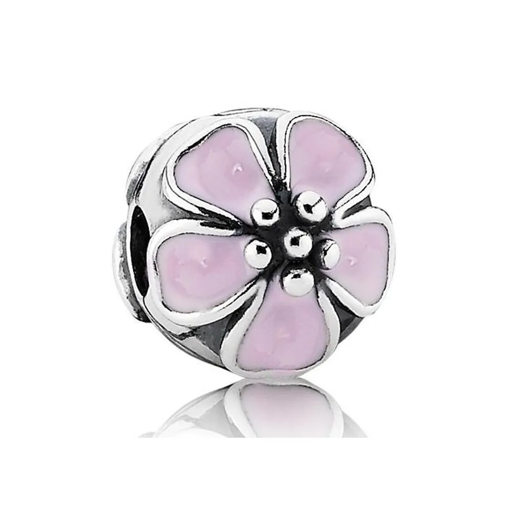 Pandora Pink Cherry Blossom Clip #791041EN40