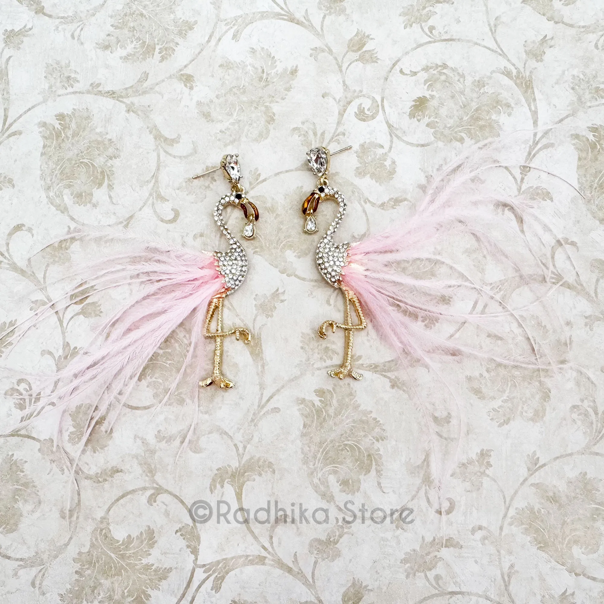 Raman Reti-Flamingo- Earrings