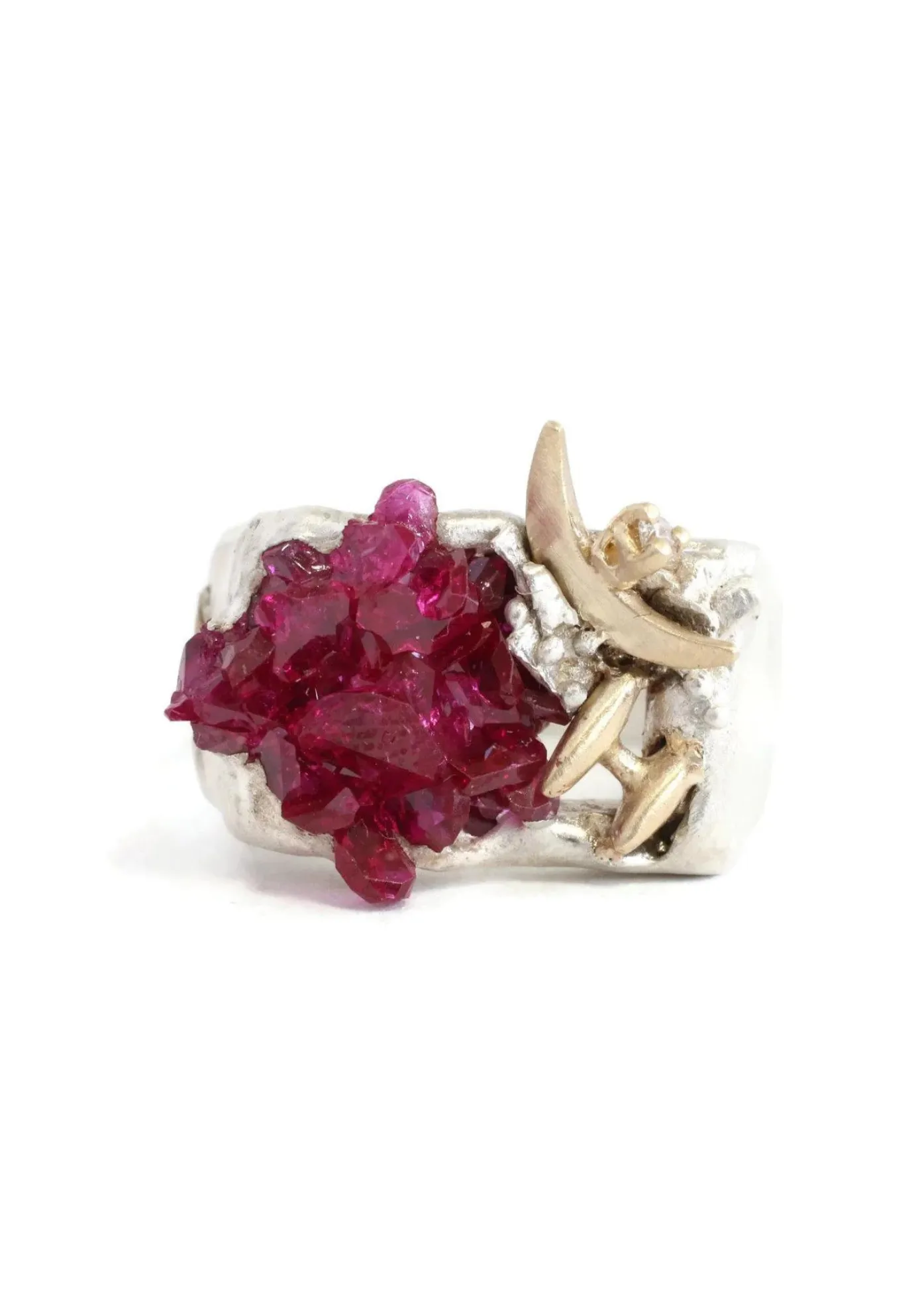 RUBY CLUSTER RING