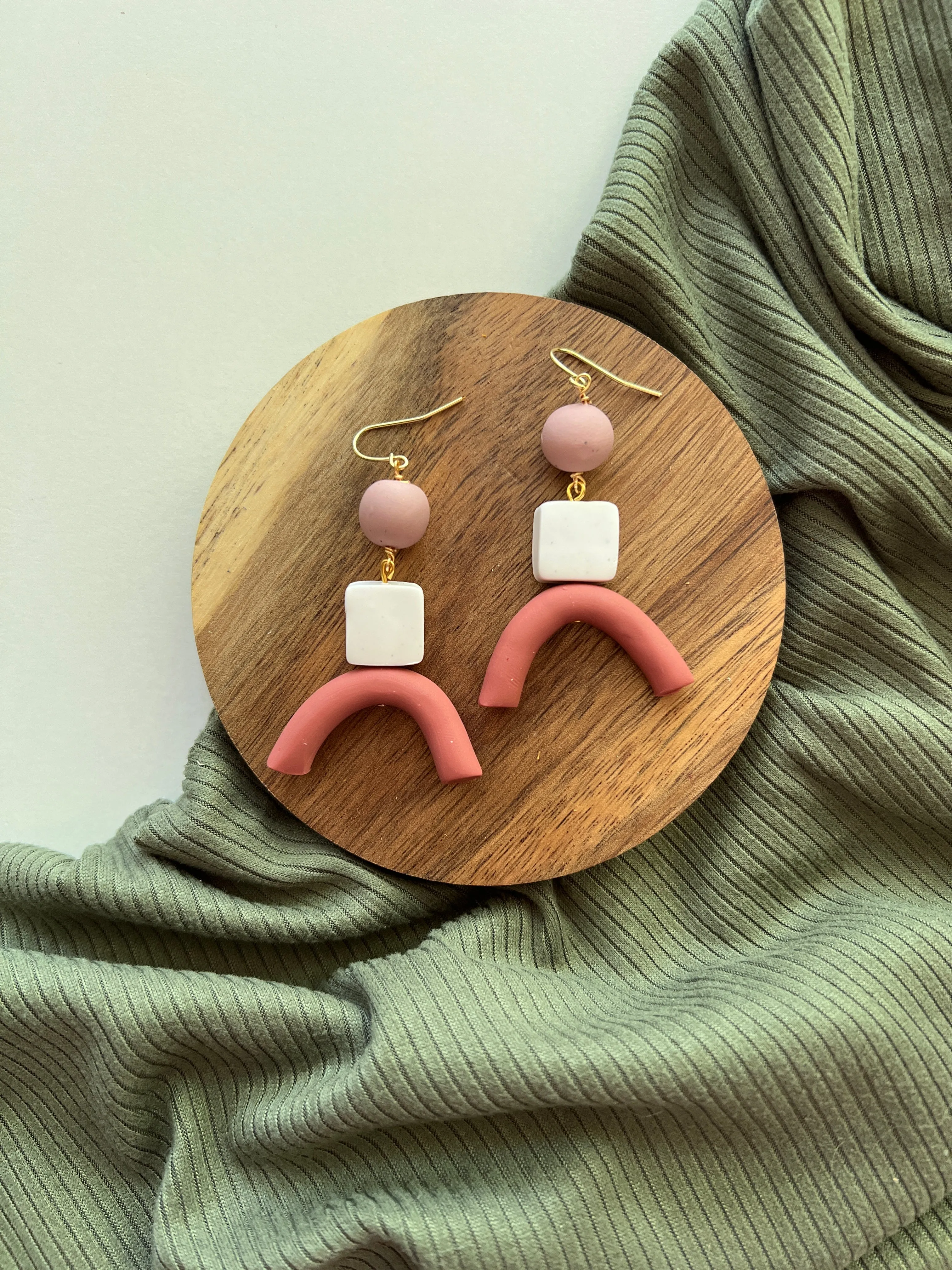 Sequoia | Clay Earrings