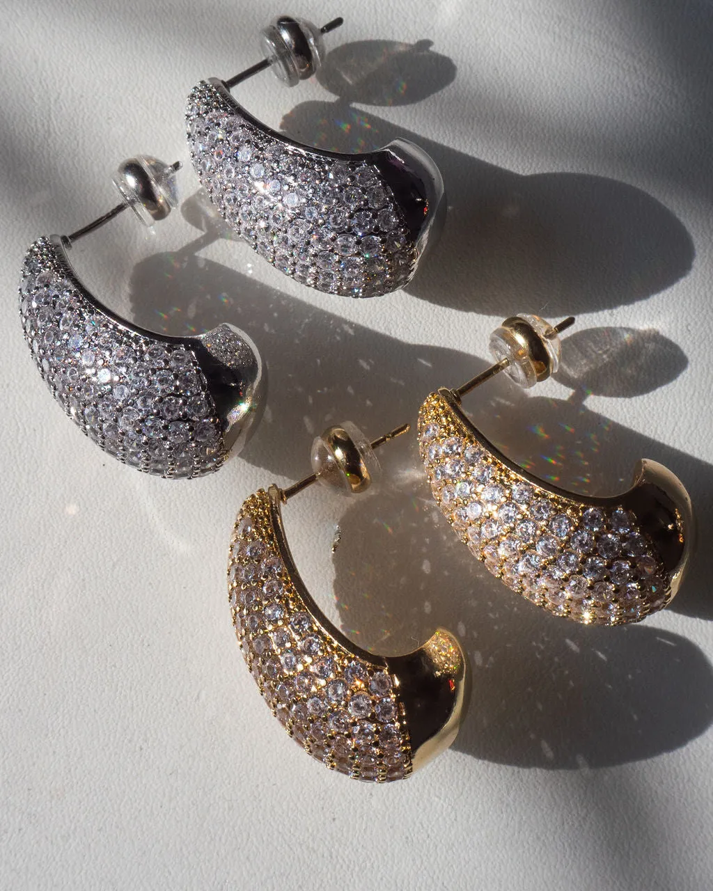 The Pave Gia Earrings