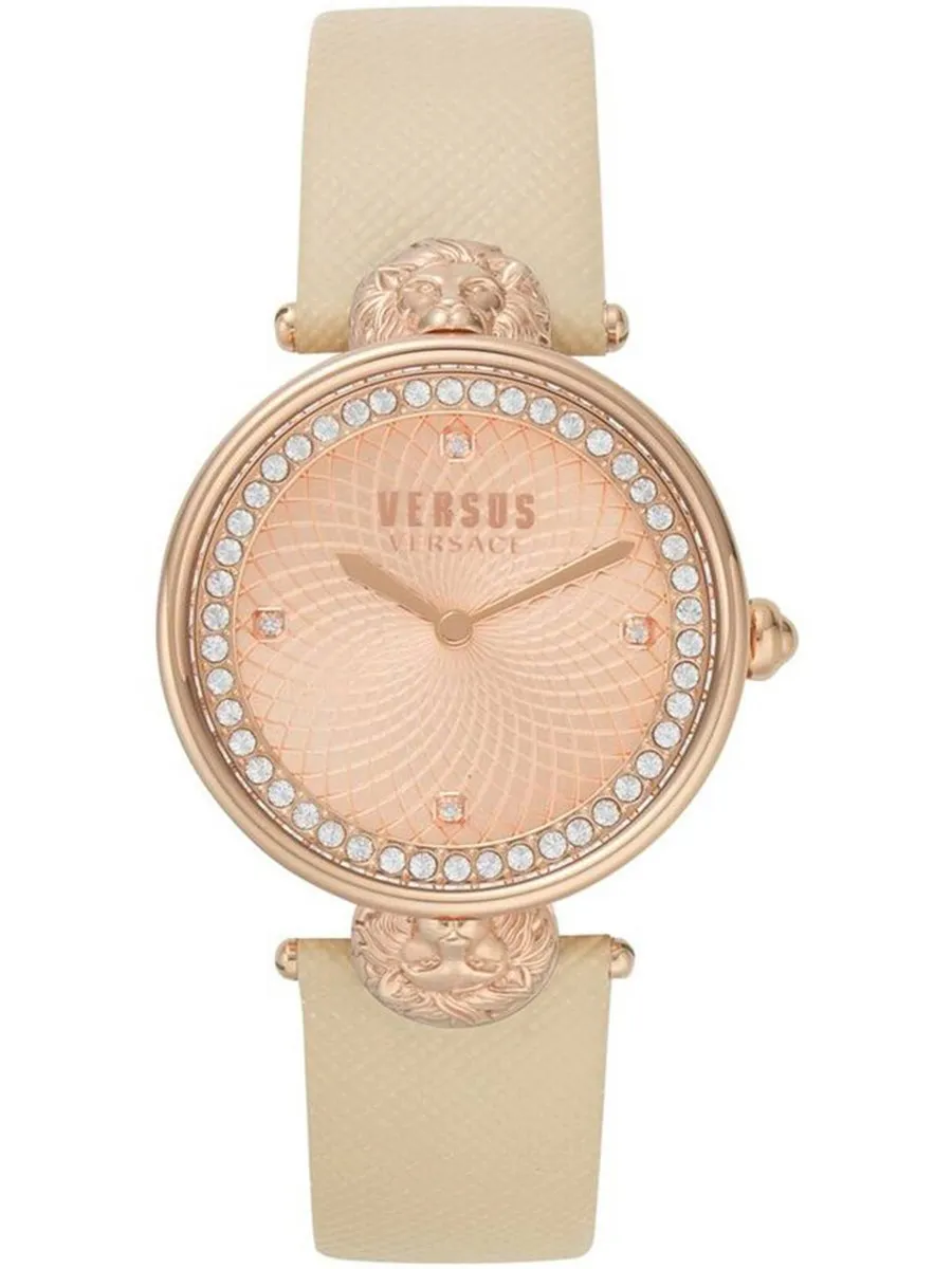 Versus Versace VICTORIA HARBOUR 34mm Rose Gold Womens Watch VSP331318